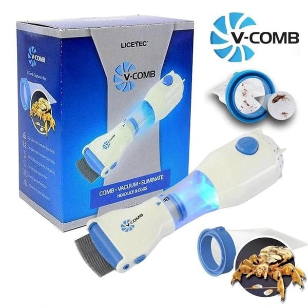 Electronic Head Lice Remover Anti Licetec V-Comb